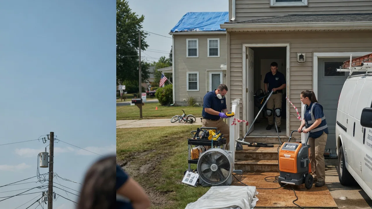 Water Damage Repair in Damon, TX near me